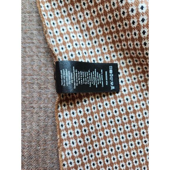 Rag & Bone Slade Geo Cotton Blend Knit Blazer Jacket Sz 10 Brown Multi #1G504 - Picture 8 of 9